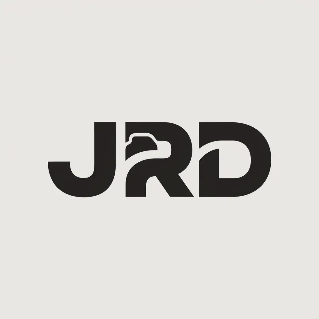 LOGO Design for JRD Minimalistic Truck Symbol in Automotive Industry