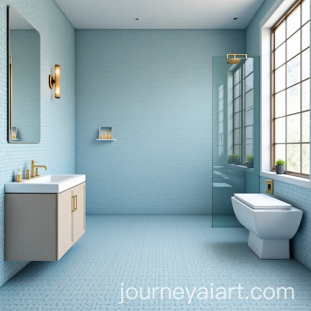 Modern-Nautical-Bathroom-with-La-Riviera-Blue-Reef-Tiles-and-Shower