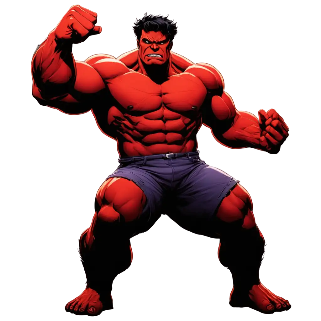 Red-Hulk-Cartoon-PNG-Transforming-Marvels-Legendary-Character-into-Digital-Art