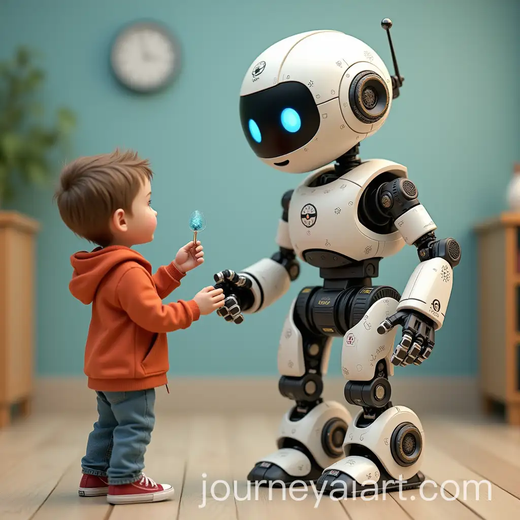 Child-and-Robot-Collaborating-on-a-Project