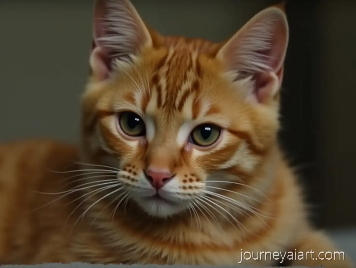 Curious-Ginger-Cat-Exploring-a-Cozy-Home-Environment