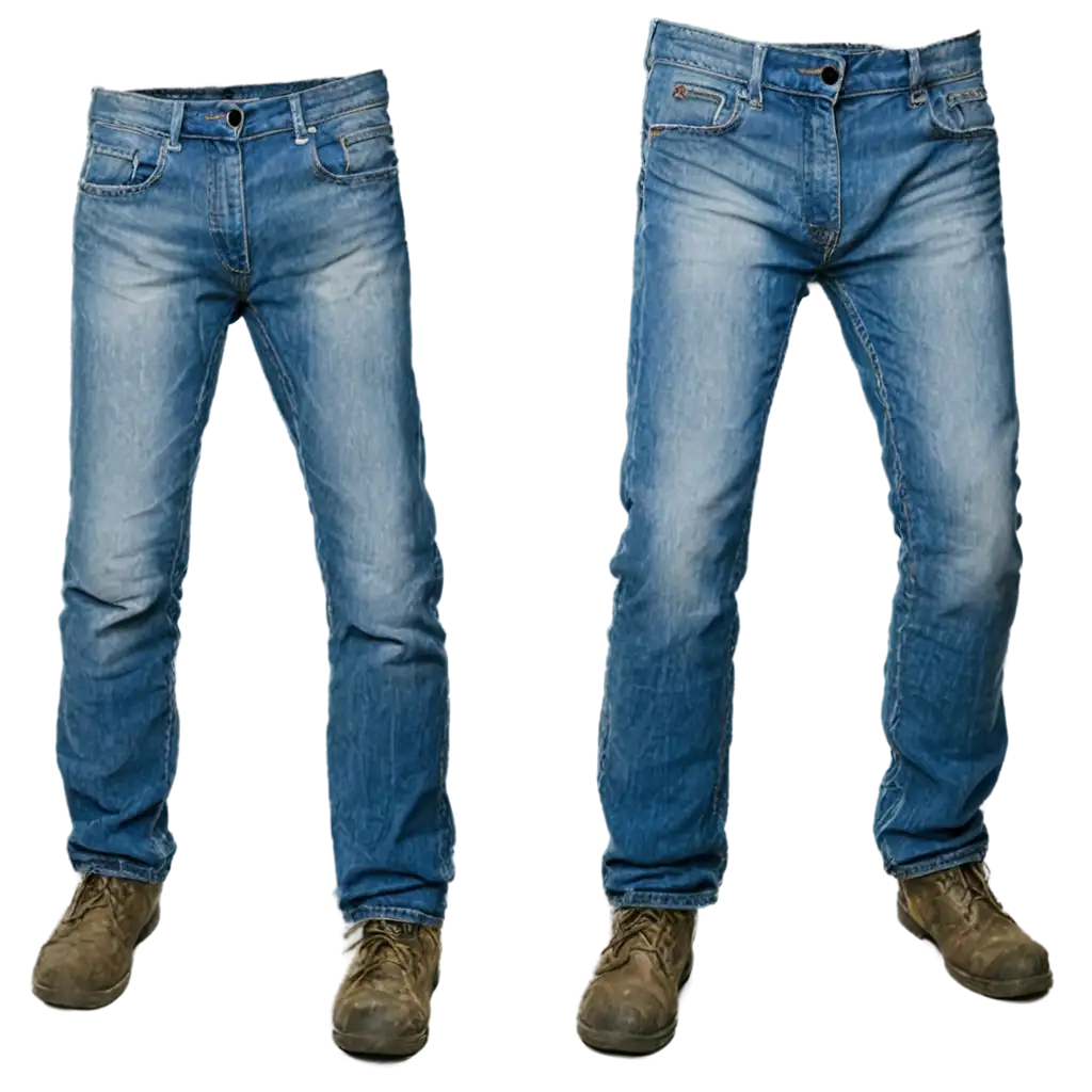 PNG-Image-of-Blue-Jeans-Washed-from-Knees-Dust-and-Mud-Details