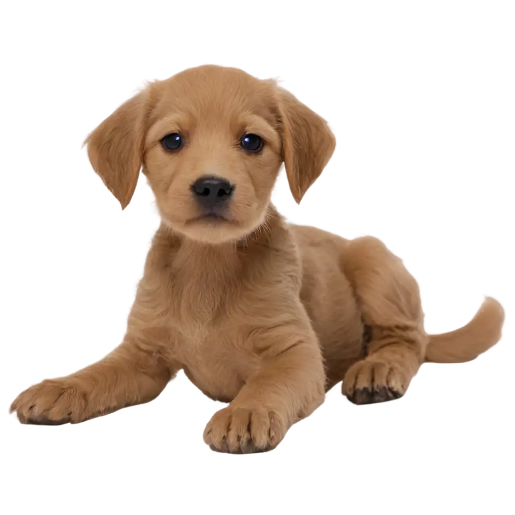 Cute-Dog-Puppy-Lying-CrossLegged-PNG-HighQuality-Image-for-Various-Uses