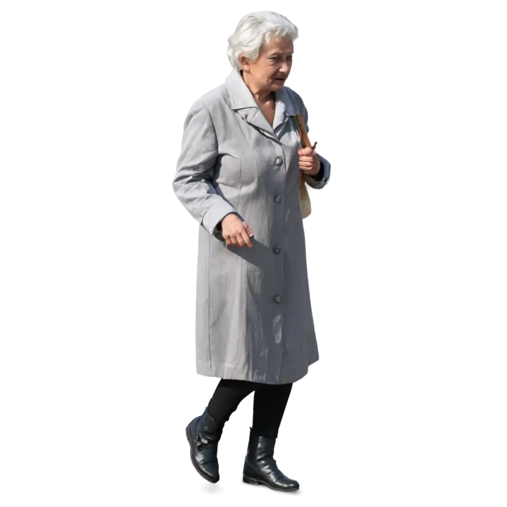 Old-Lady-Leaving-Pyaterochka-Store-with-Products-PNG-Image-HighQuality-Format-for-Versatile-Use