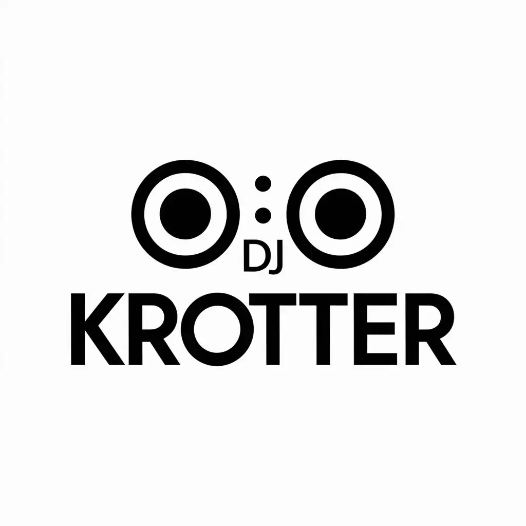 LOGO-Design-for-DJ-KroTTer-DJ-Controller-Theme-with-Modern-Elegance