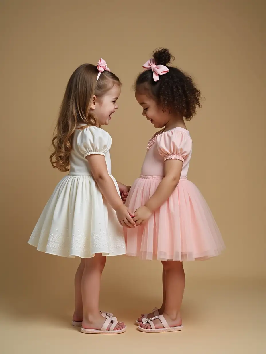 ThreeYearOld-Making-a-Funny-Face-at-Her-Sister-Full-Body-Shot