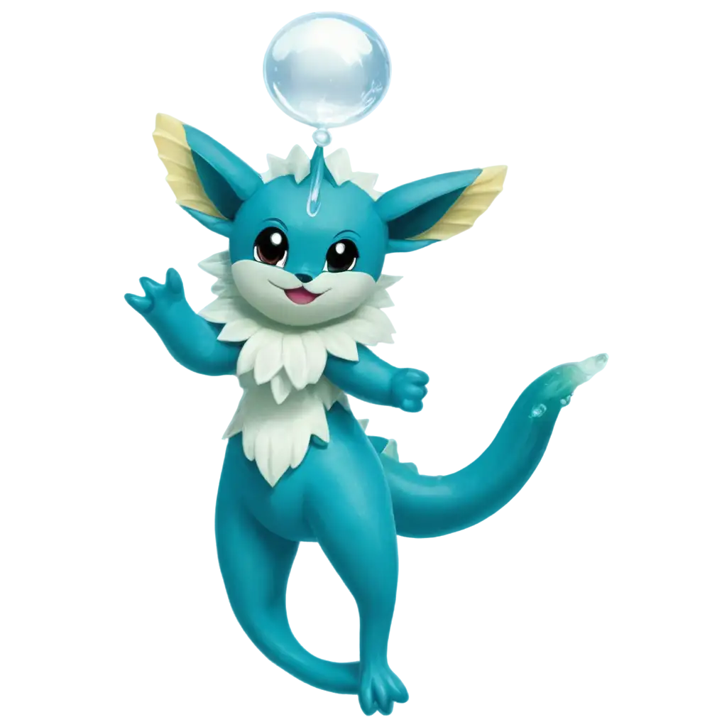 Vaporeon-Using-Bubblebeam-PNG-Image-Create-Stunning-Visuals-for-Your-Projects