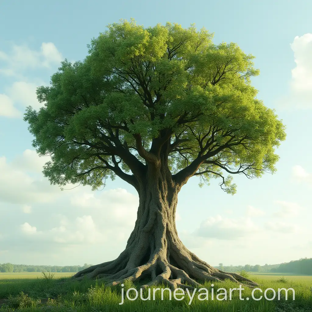 Mystical-Tree-with-Letter-N-Engraved-in-Bark