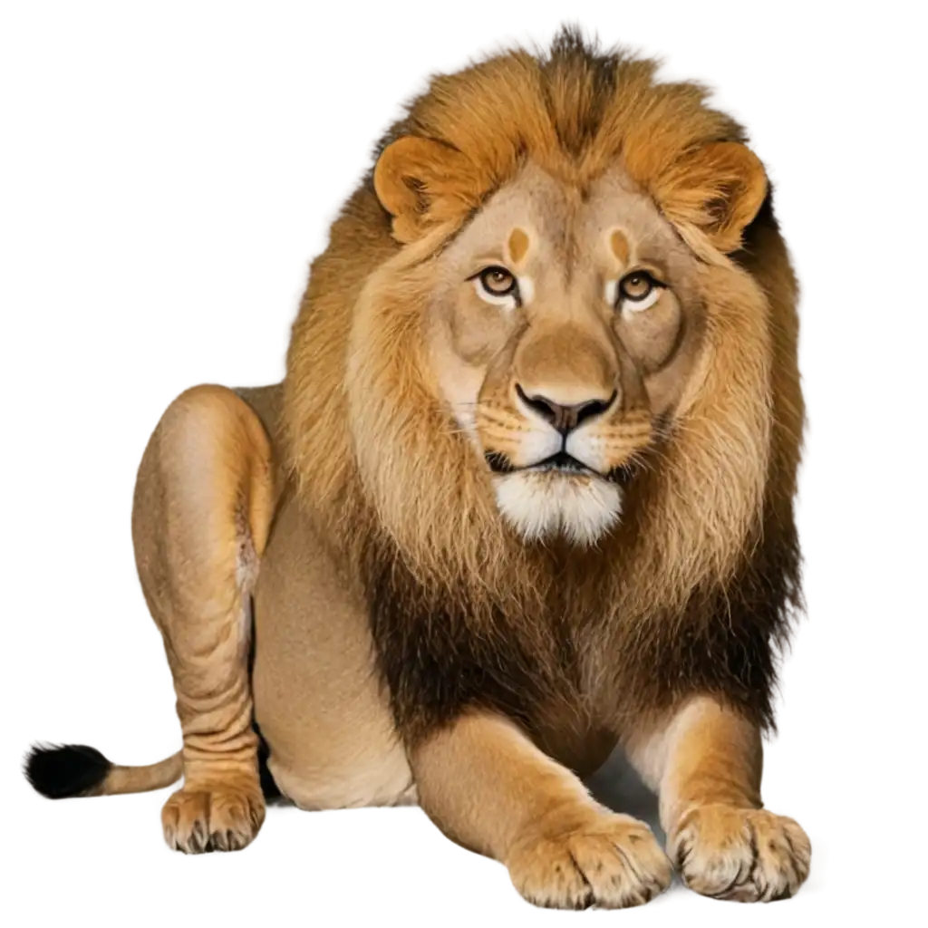 HighQuality-Lion-PNG-Image-Majestic-Lion-Illustration-for-Versatile-Use