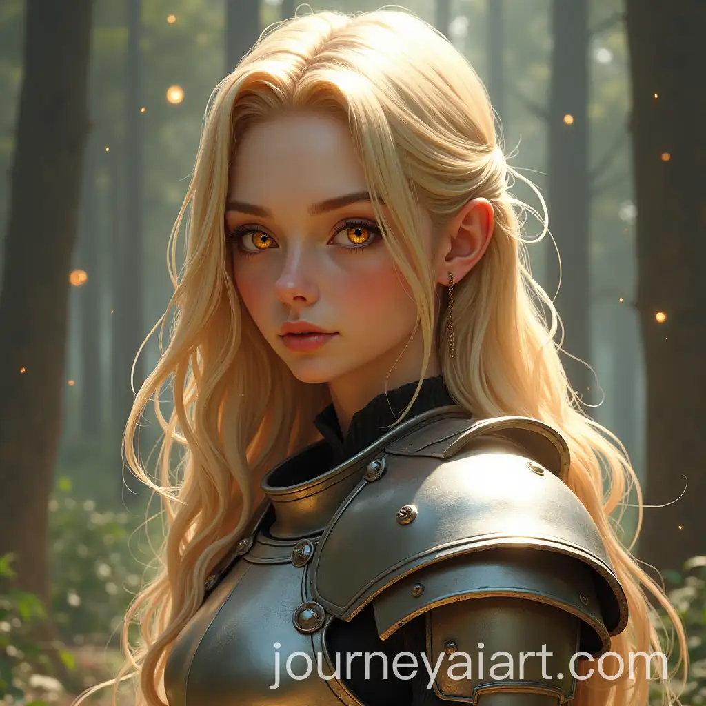 Young-Male-Warrior-in-Light-Plate-Armor-with-Blonde-Hair-and-Orange-Eyes