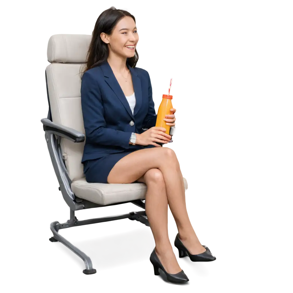 Happy-Person-in-Airplane-Seat-Drinking-Juice-PNG-Image-Joyful-Traveler-Enjoying-Refreshing-Beverage