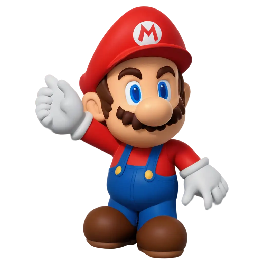 Mario-Cartoon-Toy-Version-PNG-HighQuality-Transparent-Image-for-Creative-Use