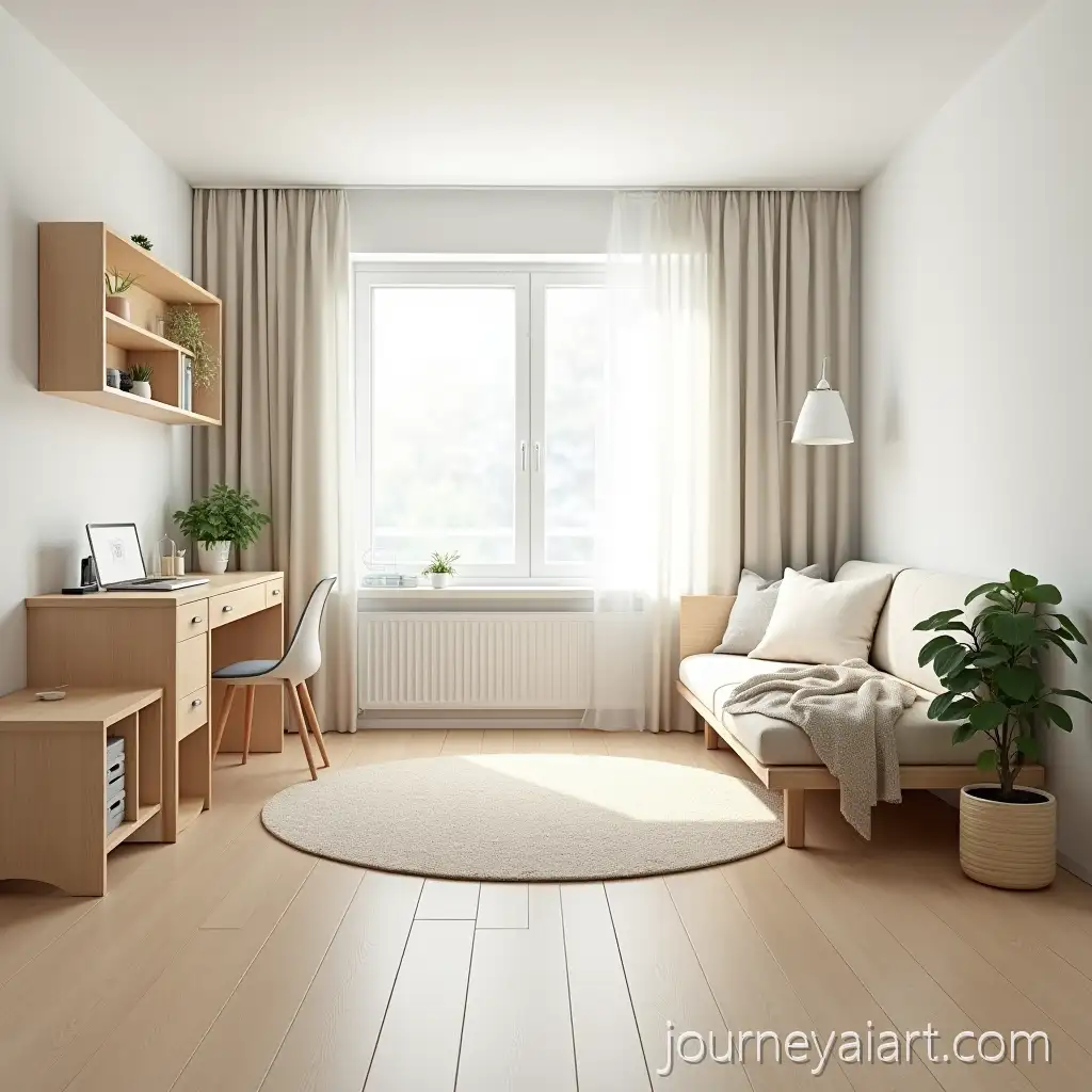 Bright-Scandinavian-Multifunctional-Room-with-IKEA-Furniture-and-Minimalist-Design