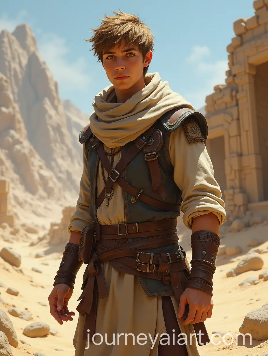 Terramancer-Archaeologist-Levitation-Among-Ancient-Ruins