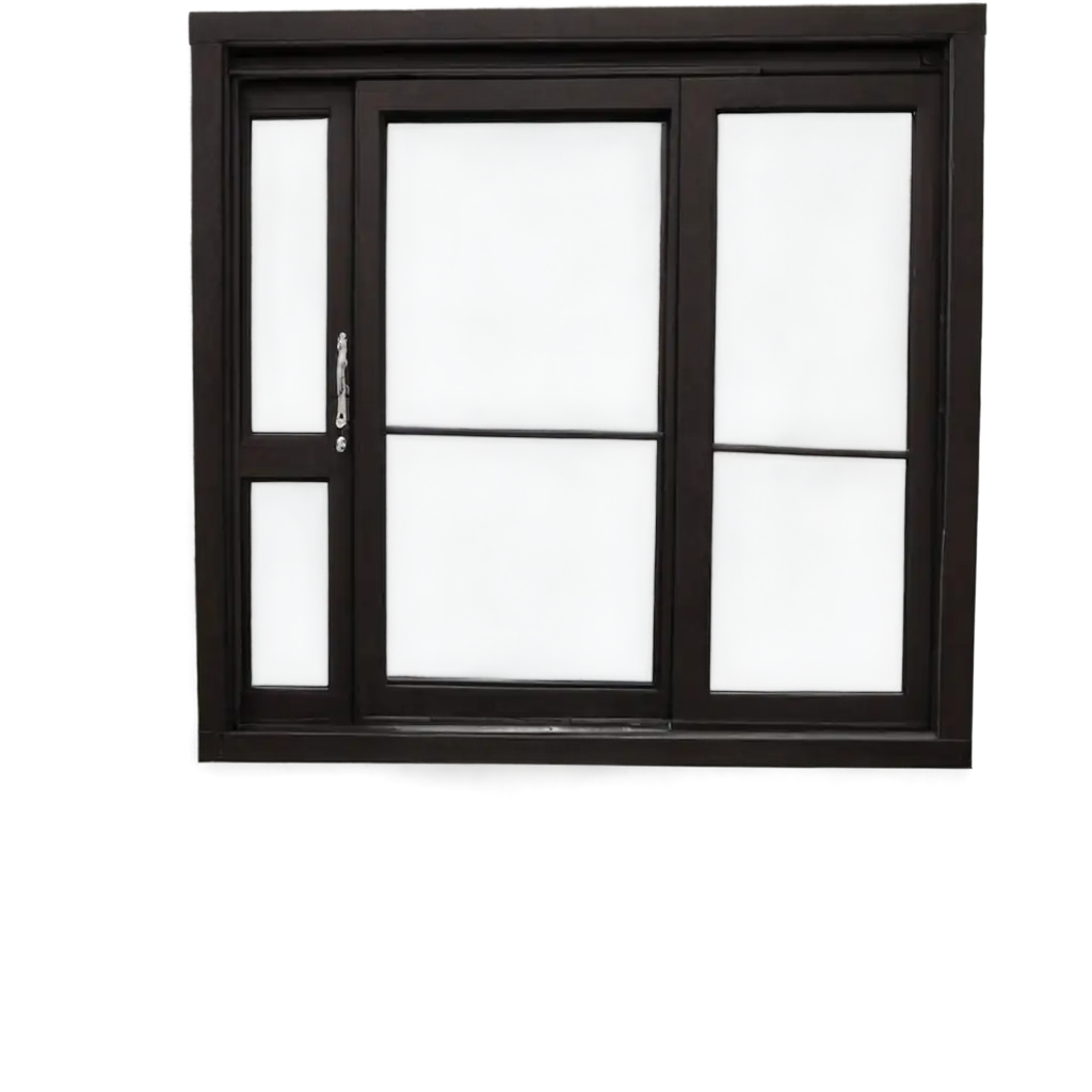 Modern-and-Dark-UPVC-Sliding-Windows-PNG-Image-for-Architectural-Design-and-Visual-Projects