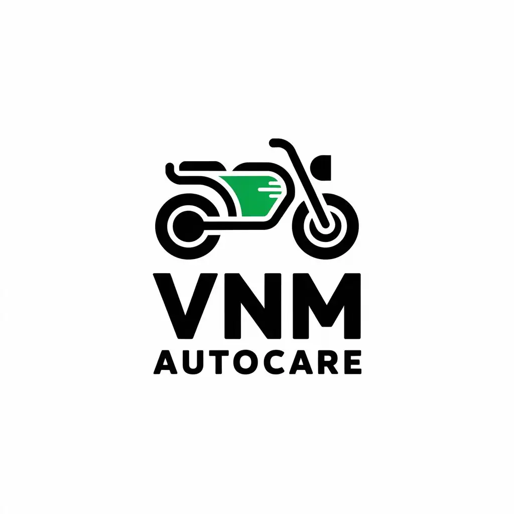 LOGO Design for VNM Autocare Electric 2Wheeler with Modern Automotive Theme