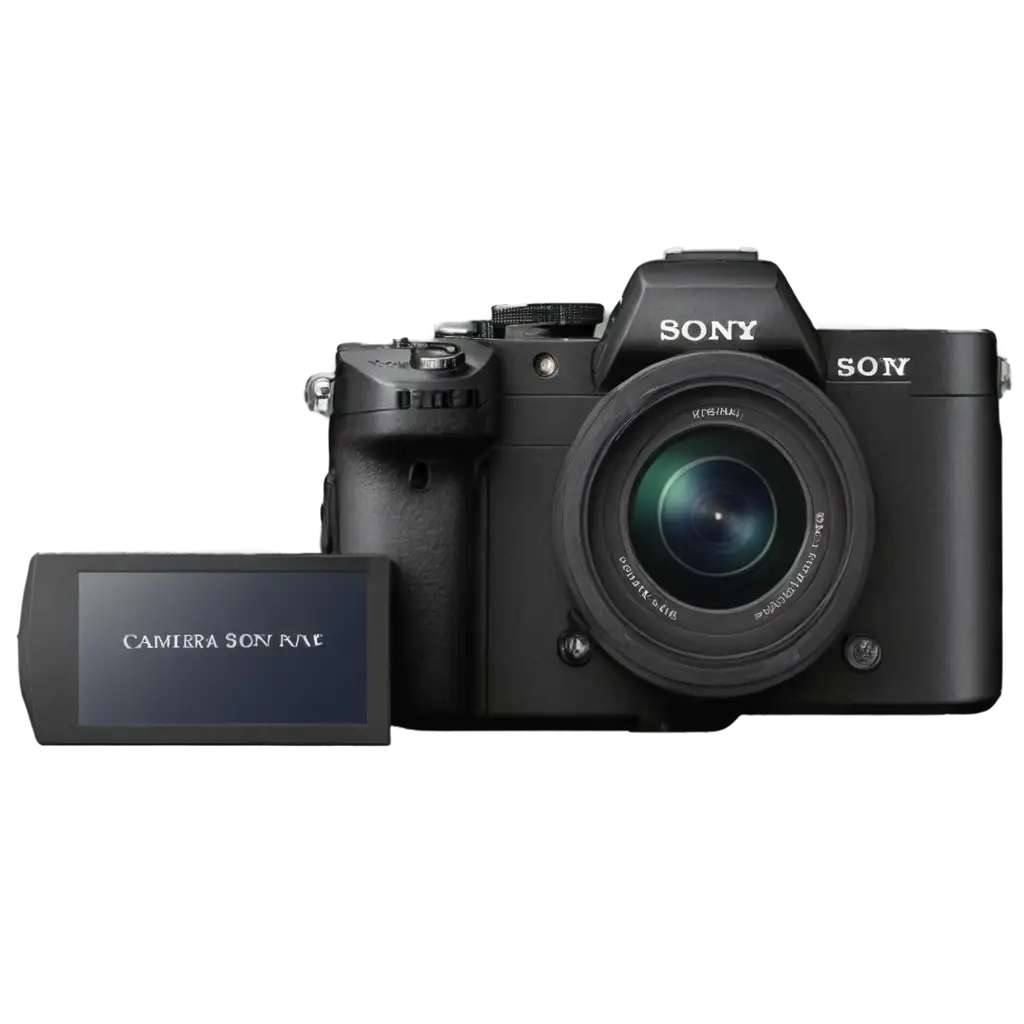 Sony-Camera-PNG-Image-HighQuality-and-Versatile-Design-for-Digital-Use