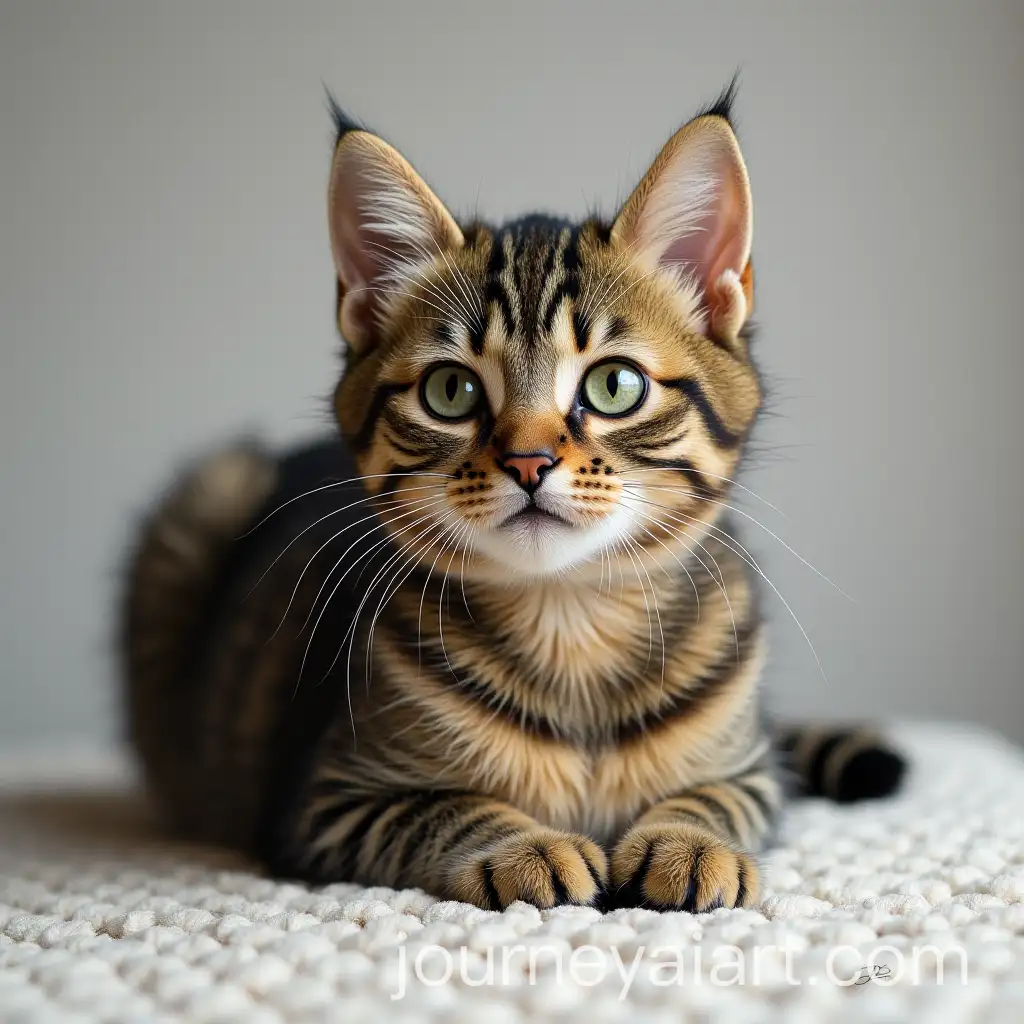 Portrait-of-a-Cat-in-Minimalist-Style