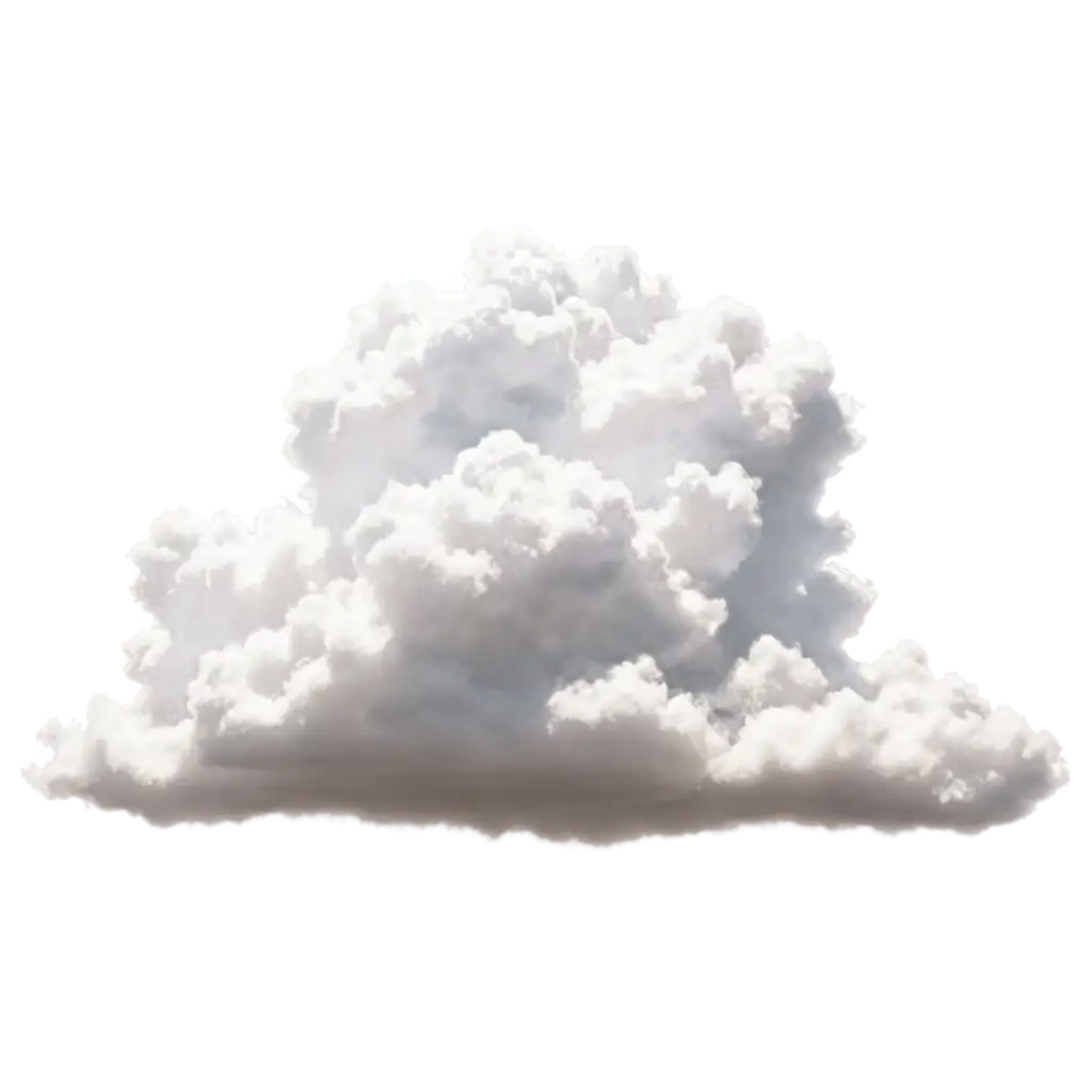 Photorealistic-Fluffy-White-Cumulus-Cloud-PNG-High-Resolution-3D-Render-with-Ethereal-Detail-on-Black-Background