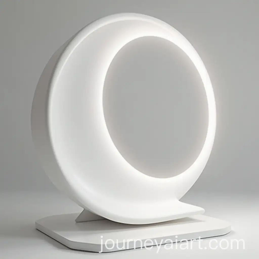 AwardWinning-Minimalist-Smart-Makeup-Mirror-with-Geometric-Form-and-Halo-Light