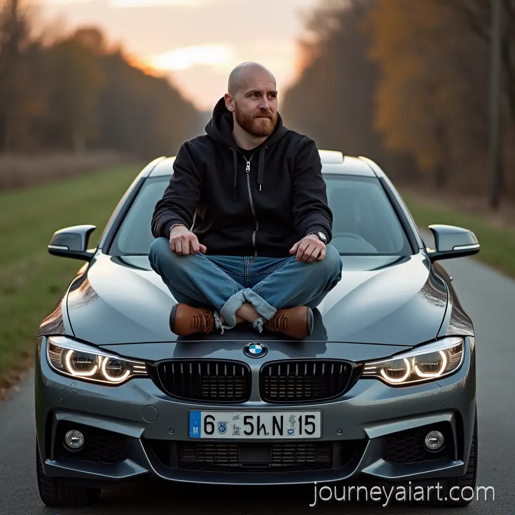 Caucasian-BirthdayBirthday-Celebration-BMW-Poland-Celebration-on-BMW-Hood-in-Poland