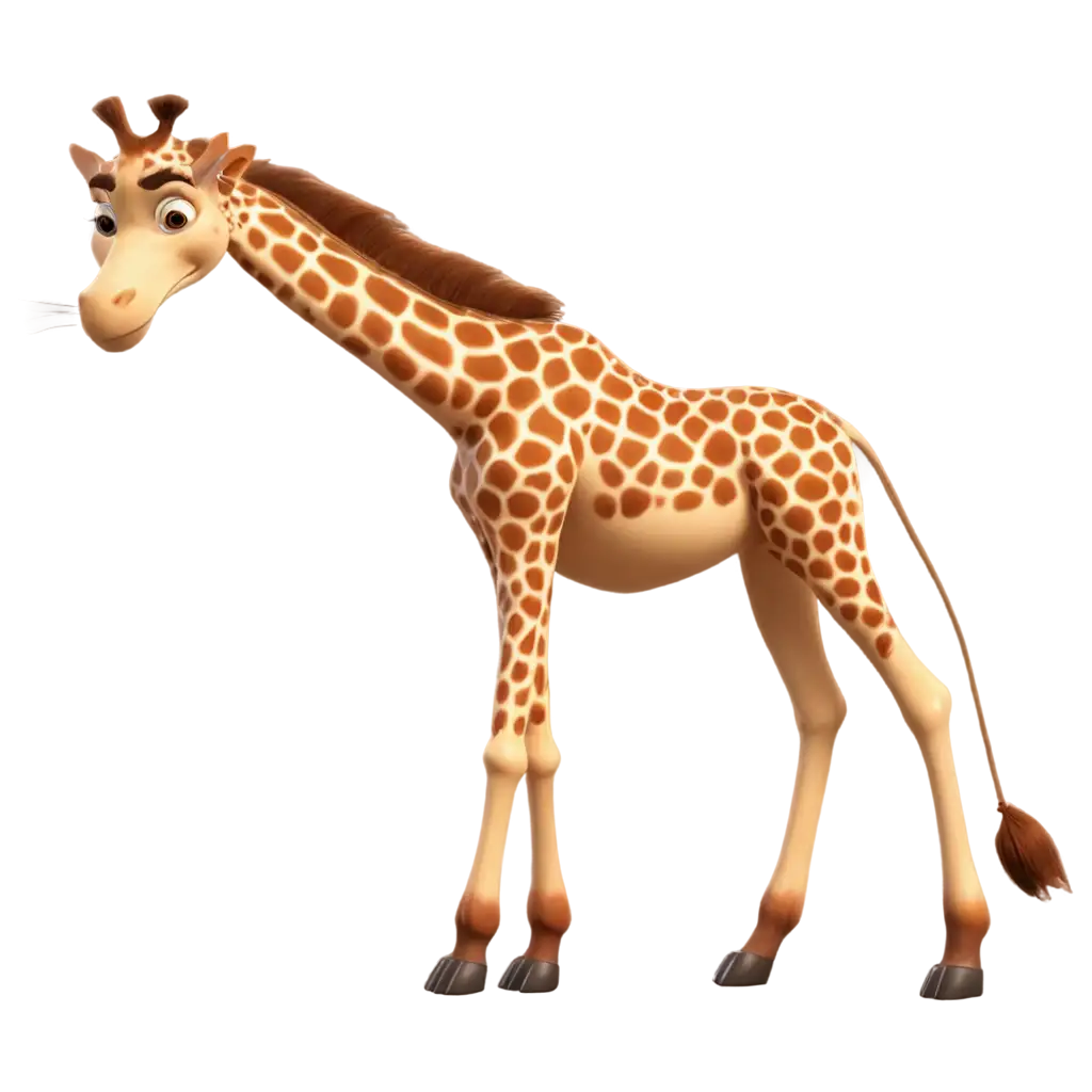 3D-Pixar-Animation-Monkey-Giraffe-and-Wolf-PNG-Image-Playful-and-Realistic-Characters