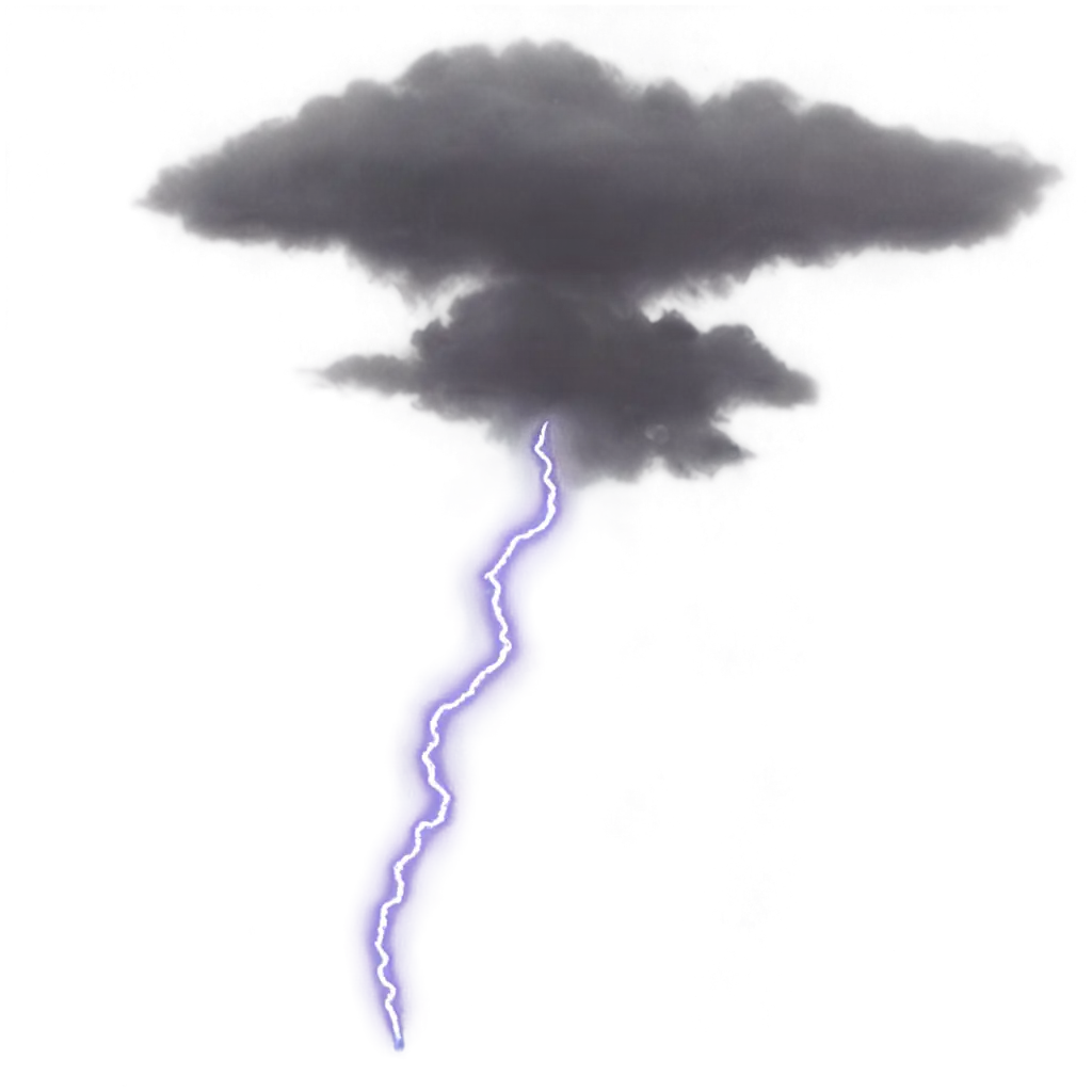 Black-Thundercloud-with-Glowing-PurpleBlue-Lightning-Bolts-PNG-Image-for-Digital-Art-and-Design