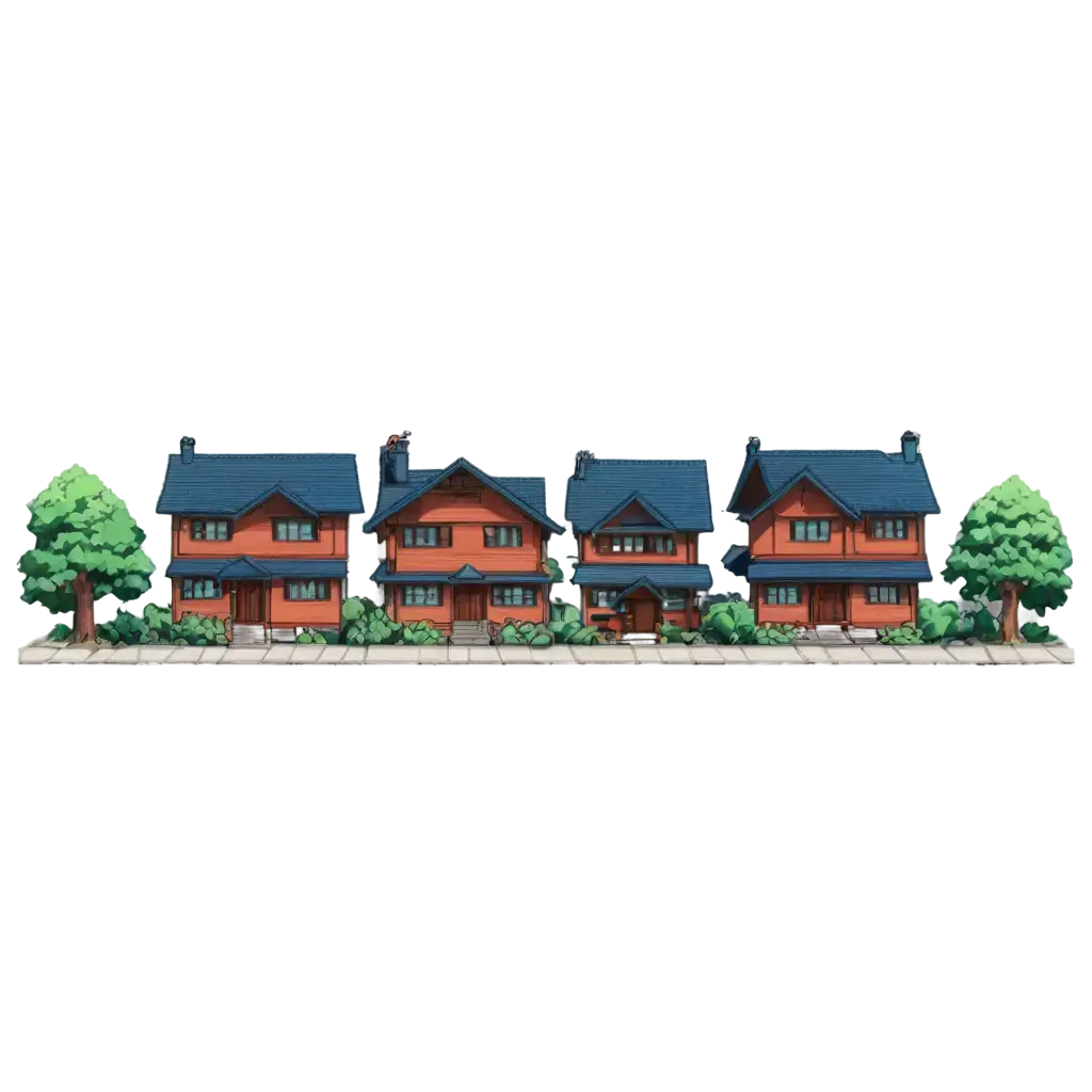 8Bit-2D-Pixel-Tokyo-Three-House-Background-PNG-Retro-Charm-for-Digital-Projects