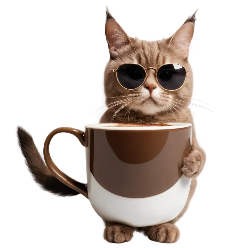 Cat-Wearing-Sunglasses-Sipping-Coffee-from-a-Mug-PNG-Image-Cool-Feline-Vibes