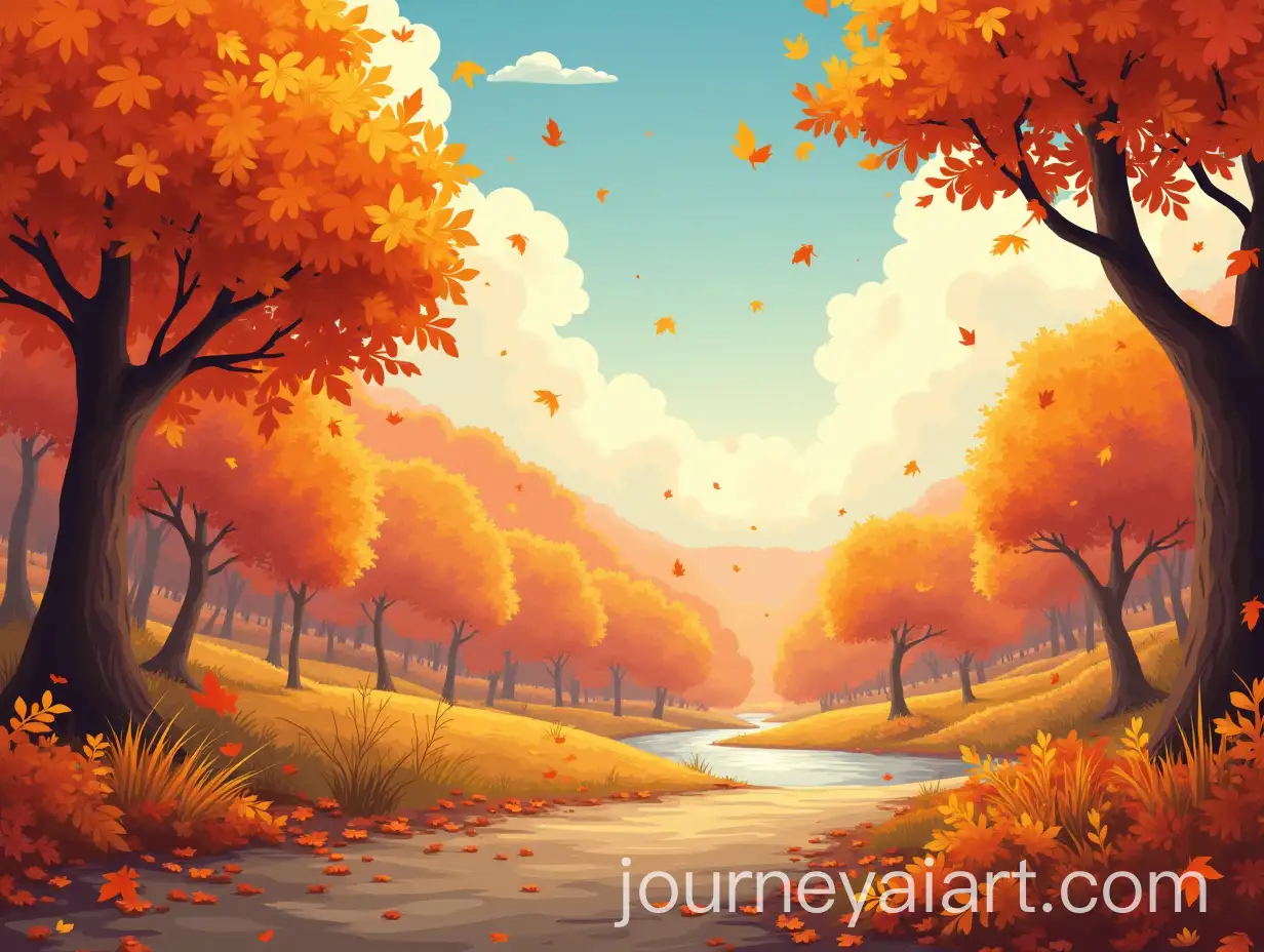 Autumn-Background-for-VK-Cover-Animated