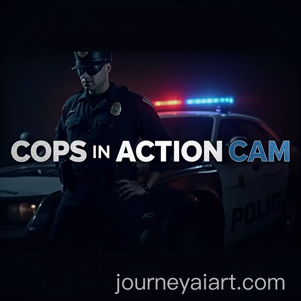 Dynamic-YouTube-Banner-for-Cops-in-Action-Cam-Featuring-Police-Officer-and-Patrol-Car