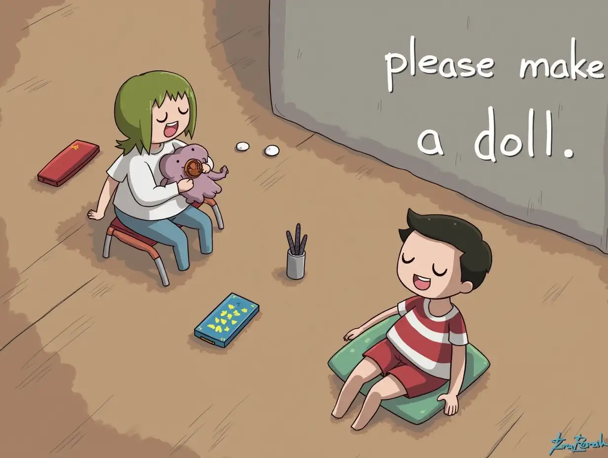 Please make a doll
