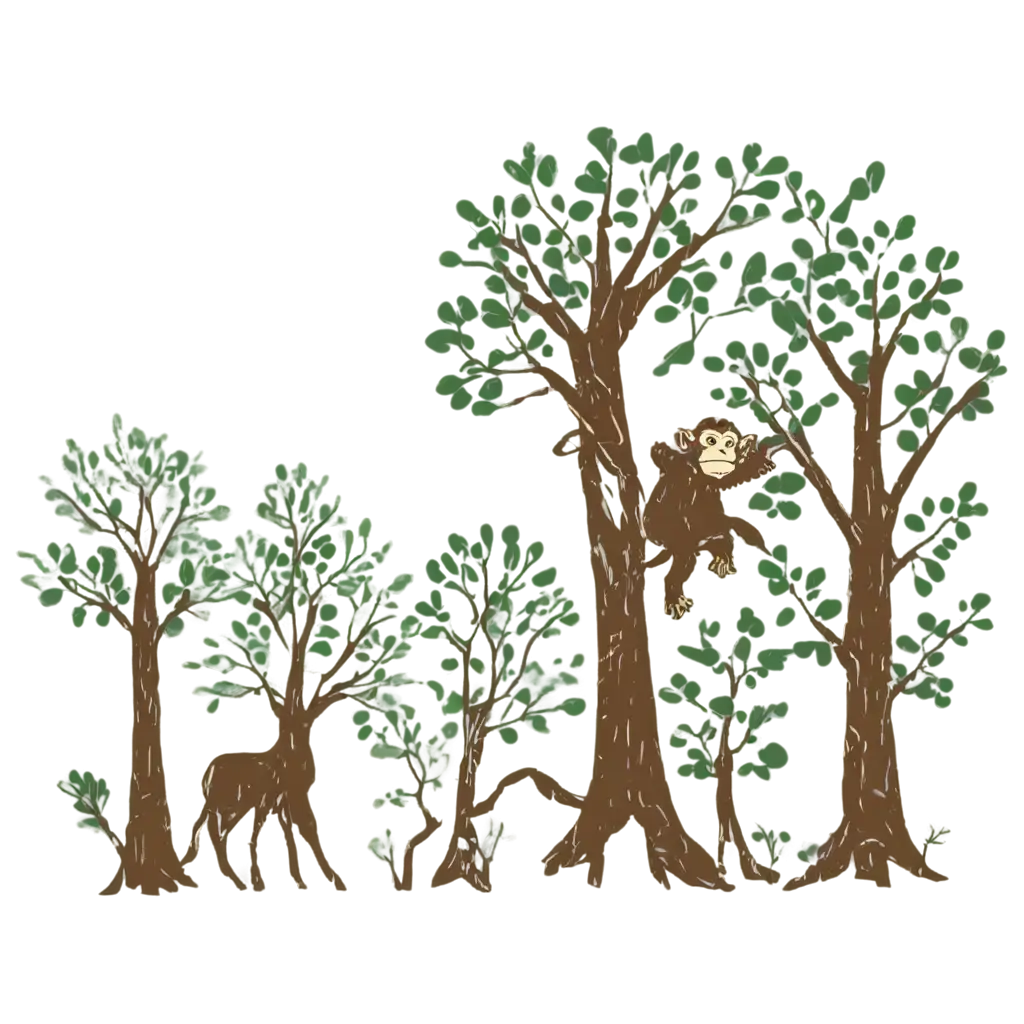 TERAFAUNA-ZOO-LogoPNG-Image-Usage-Analysis-PNG-Minimalist-Wildlife-Design-with-Animals-and-Nature-Elements