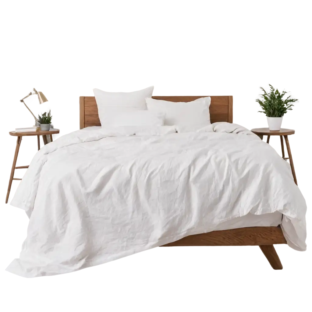 Aesthetic-Bedroom-with-White-Bedsheet-HighQuality-PNG-for-Interior-Design-Inspiration