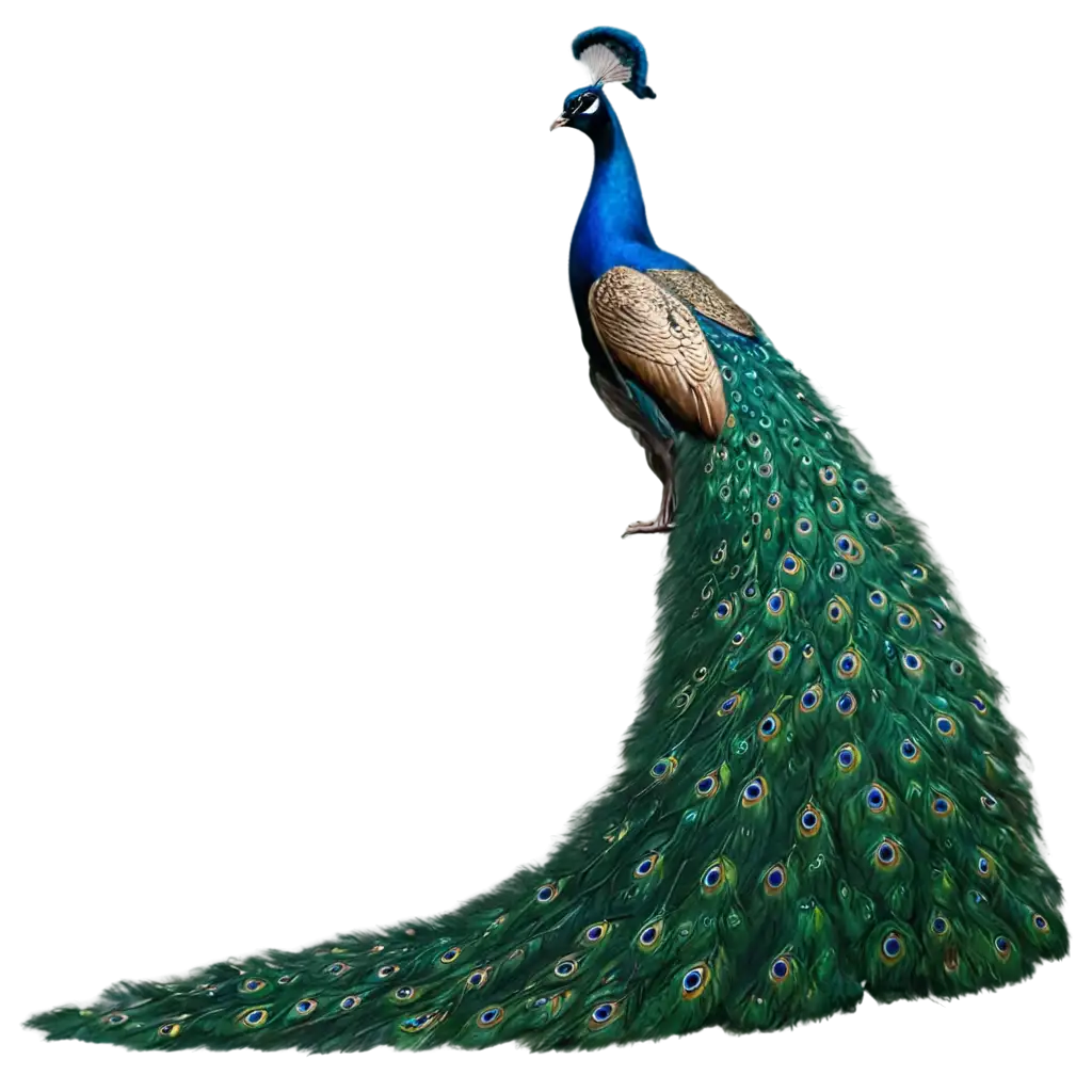 Stunning-Peacock-PNG-Image-Elevate-Your-Projects-with-Vivid-Clarity