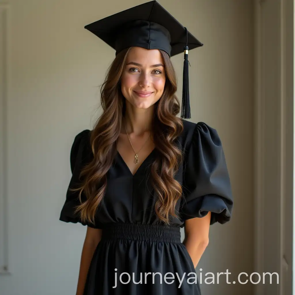 High-School-Graduate-in-Black-Dress-Celebrating-Achievement
