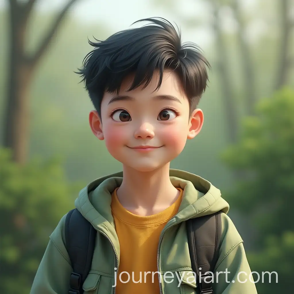 Chinese-Teenage-International-Student-Showing-Sustainability-Concerns