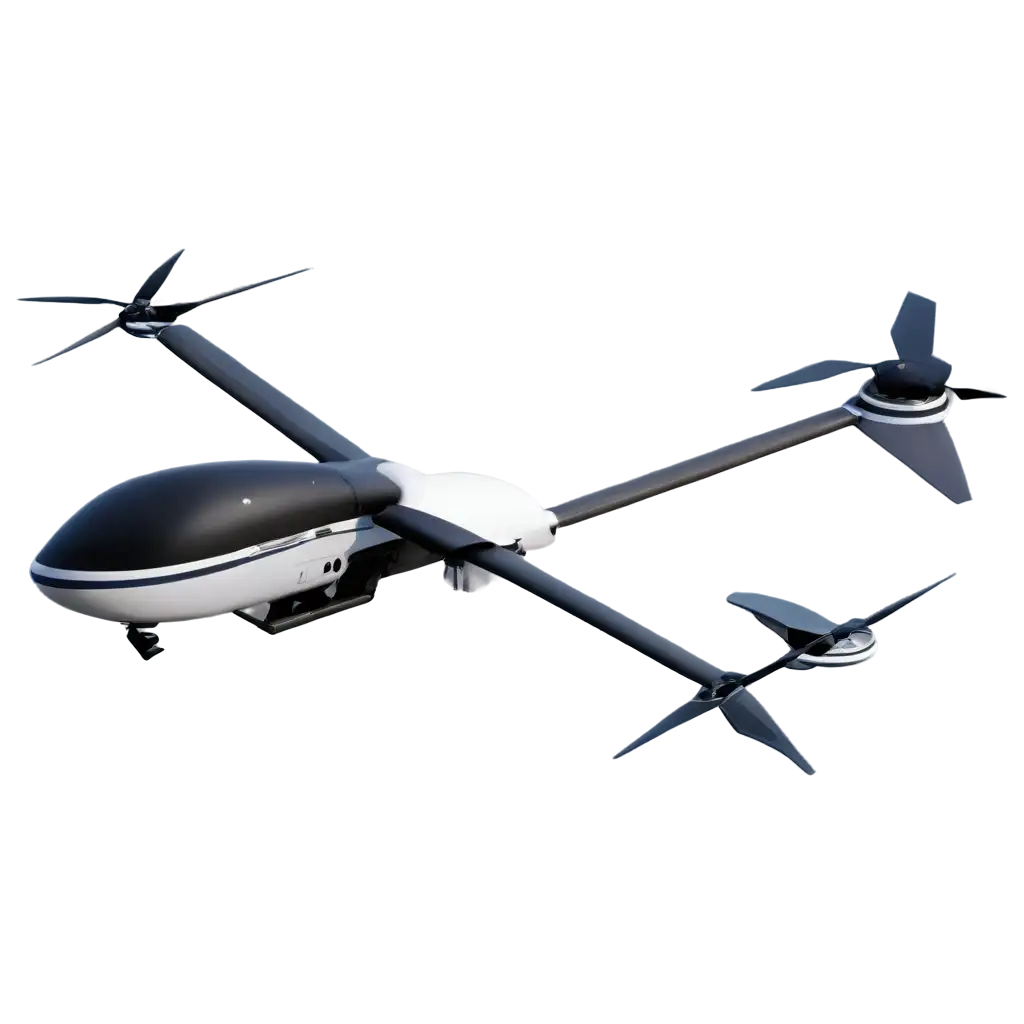 HighQuality-PNG-Image-of-an-Unmanned-Aerial-Vehicle-Enhancing-Visual-Clarity-and-Detail