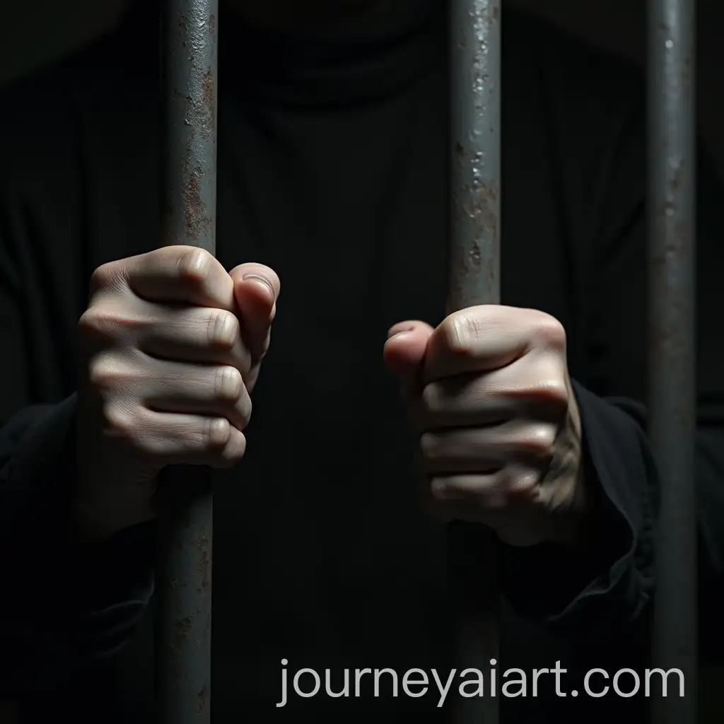 Desperate-Hands-Grasping-Jail-Cell-Bars