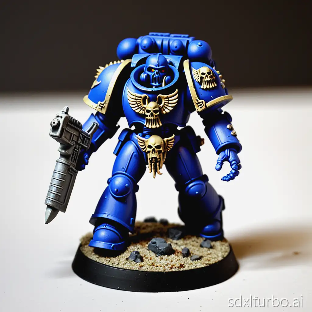 28/32mm scale warhammer space marine