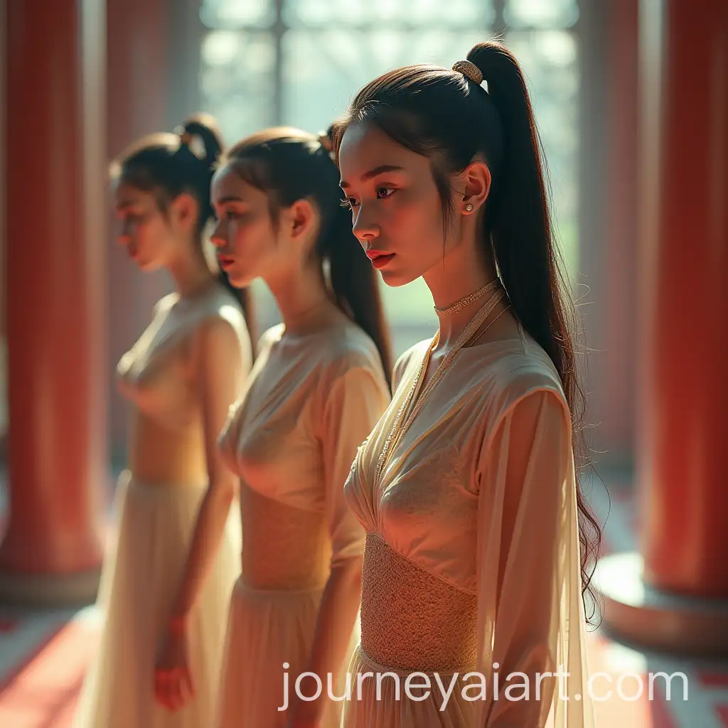 Futuristic-Princess-and-Her-Ladies-in-the-Palace-Year-3030