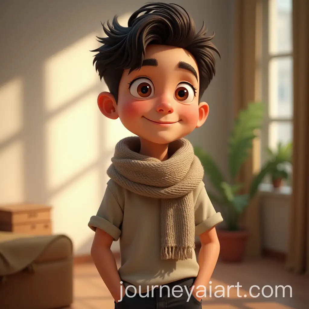 Friendly-Man-with-Warm-Expression-and-Cozy-Outfit-in-Soft-Sunlit-Room