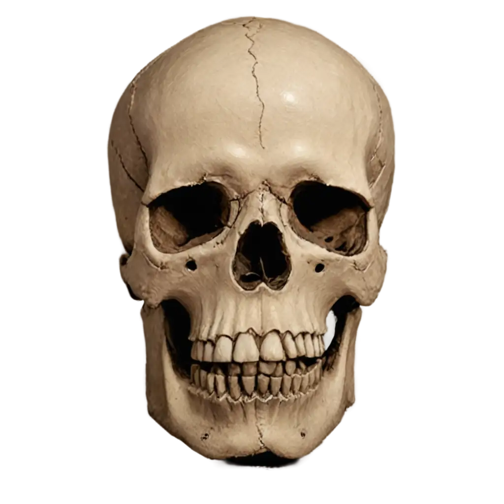 Human-Skeleton-Head-PNG-Image-on-Dark-Background-for-Graphic-Design-and-Artistic-Use