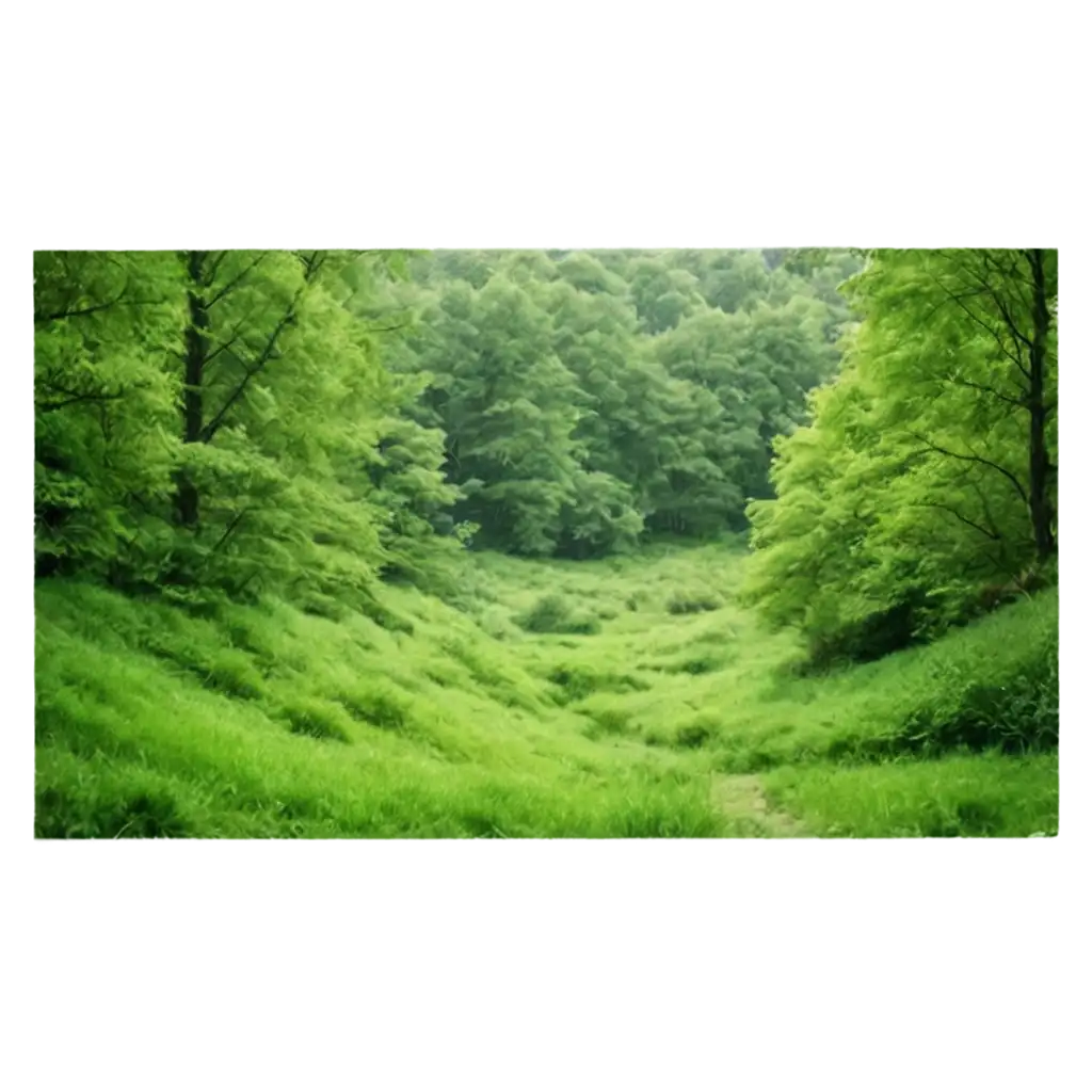 green forest landscape