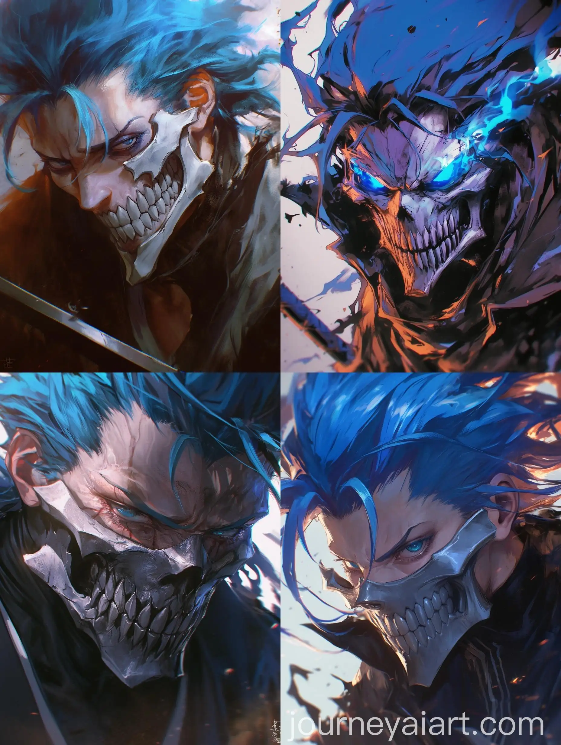 Grimjow-Jaggurzaquez-Portrait-in-Street-Art-Style