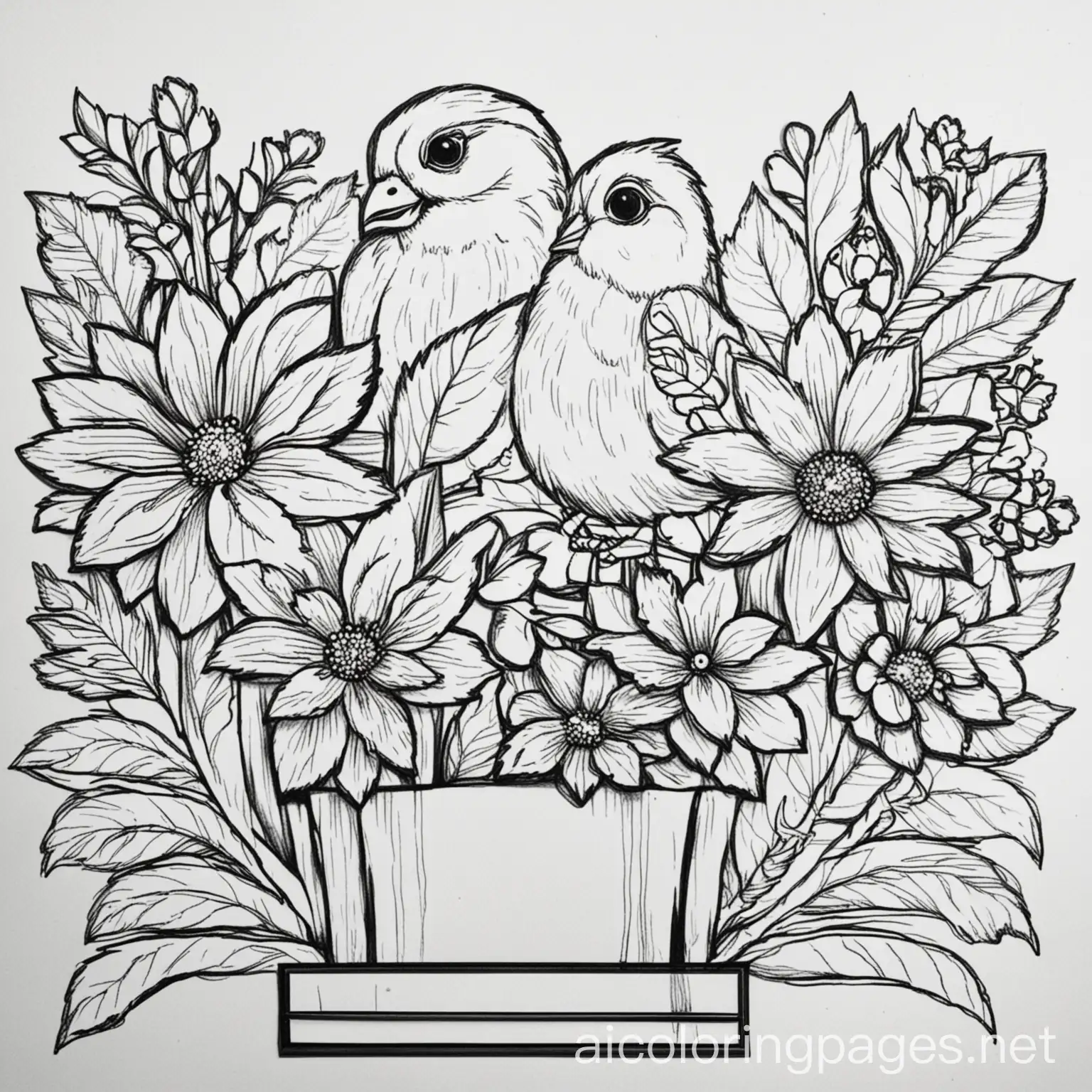 Child-Holding-Flowers-in-a-Simple-Coloring-Page