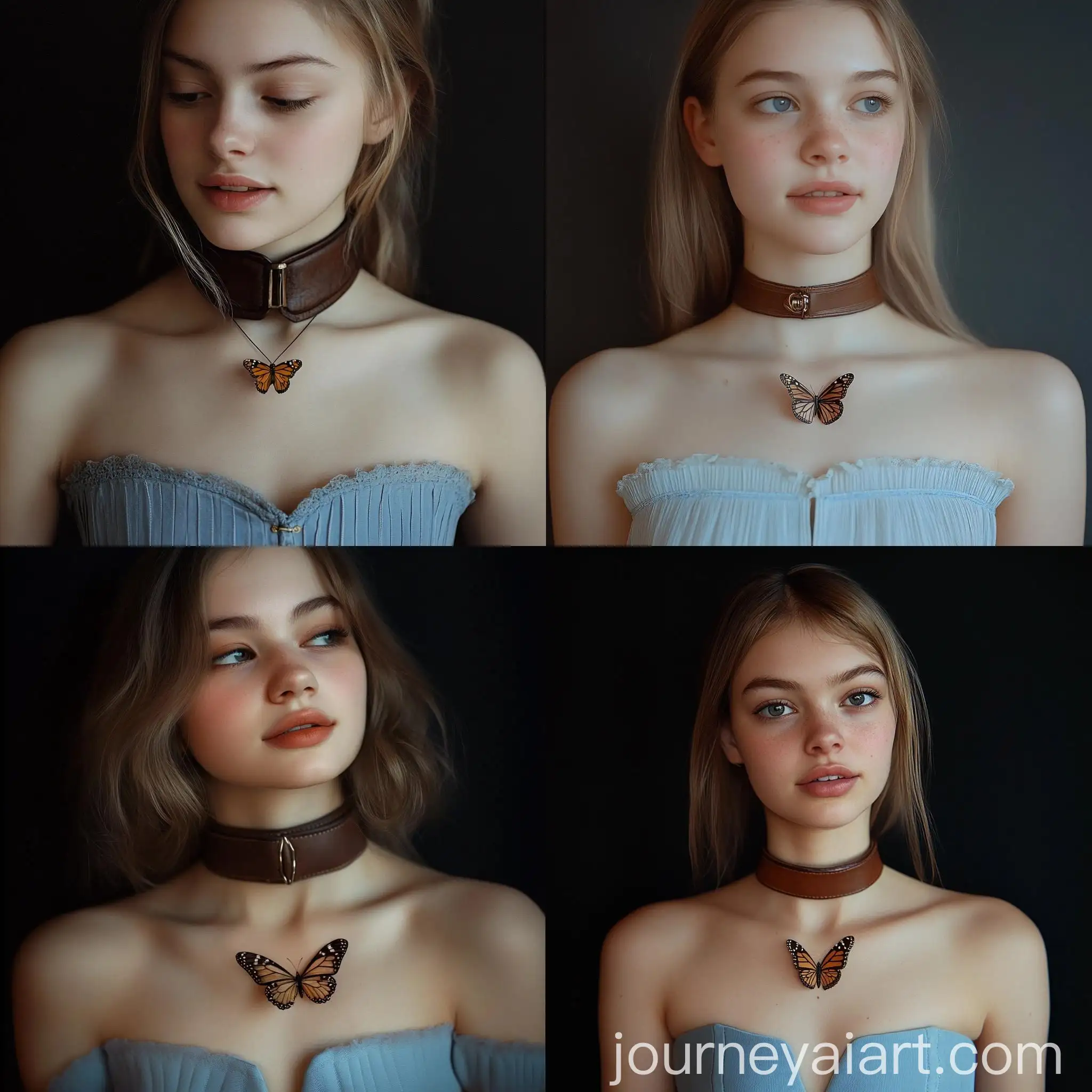 Girl-with-Butterfly-on-Chest-Serene-Nature-Scene