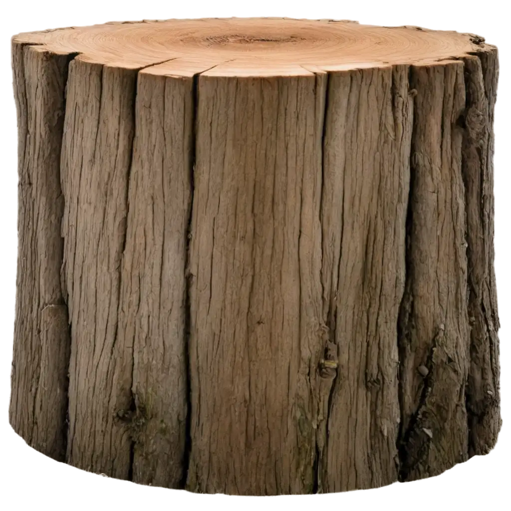 brown tree stump