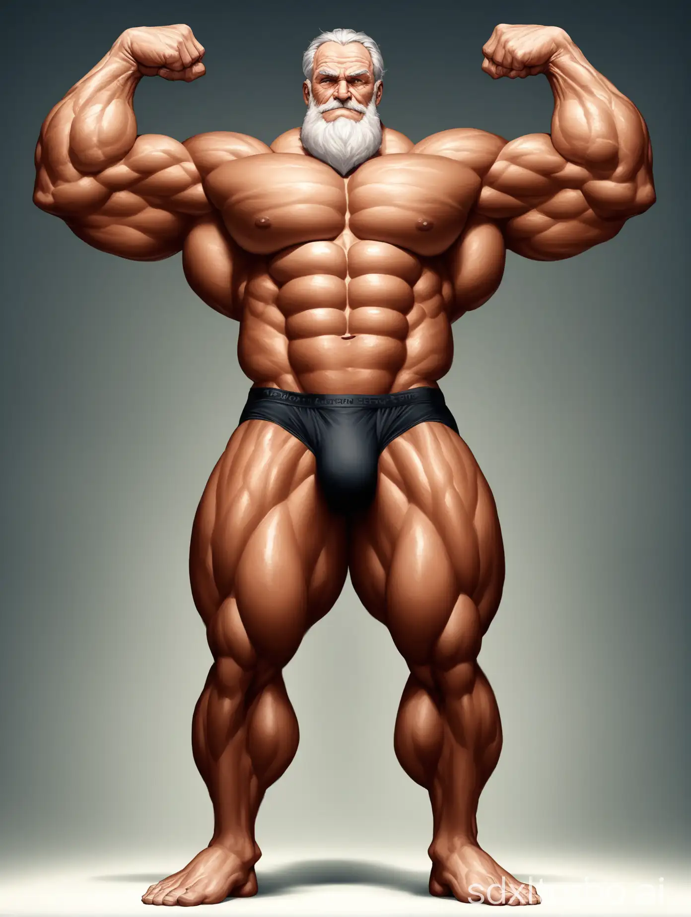 Muscular-Elderly-Giant-Displaying-Impressive-Physique