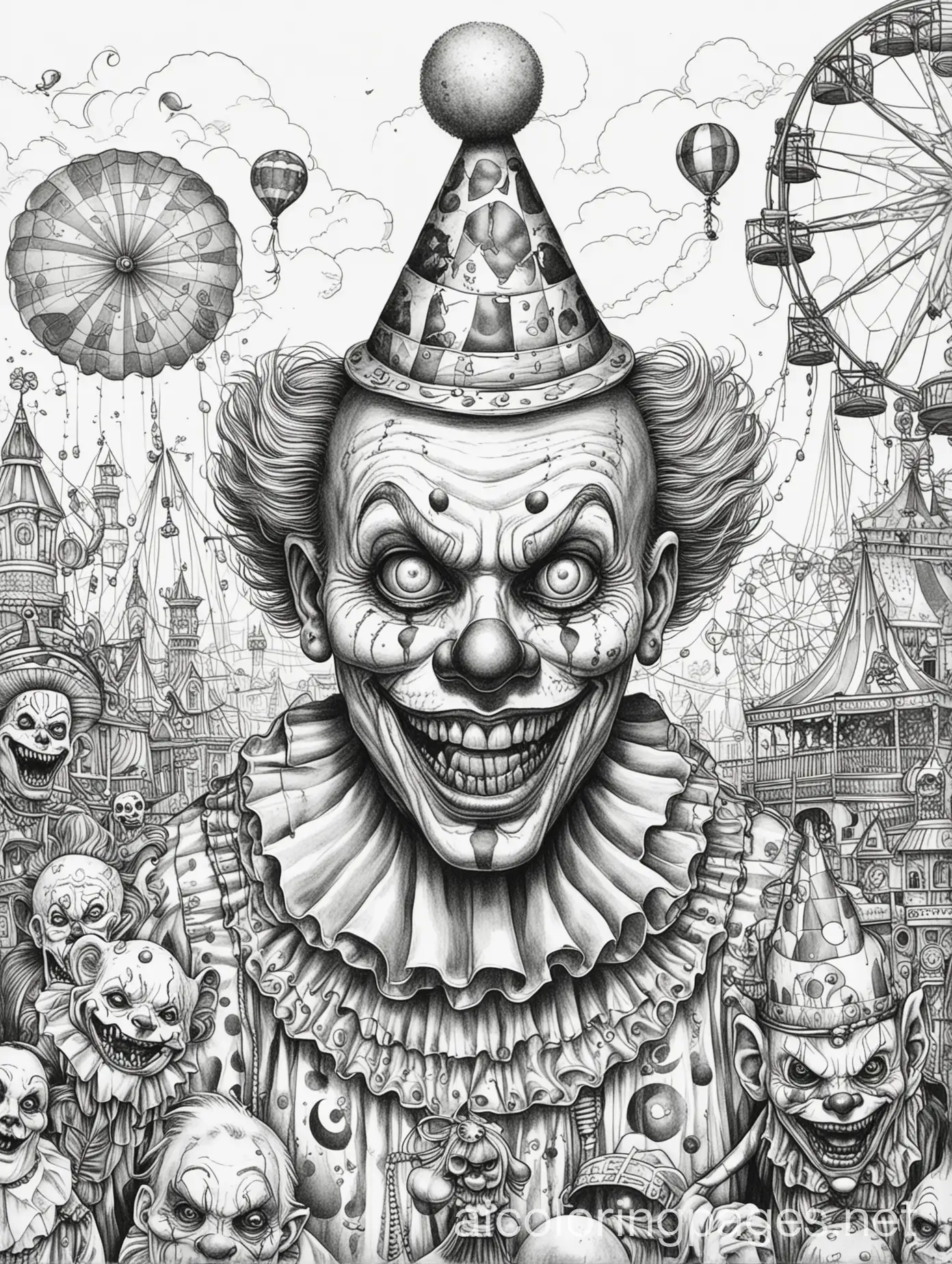 Haunted-Carnival-with-Creepy-Clowns-and-Eerie-Rides